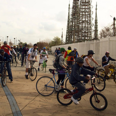 CoM recruitment – out on the bike!