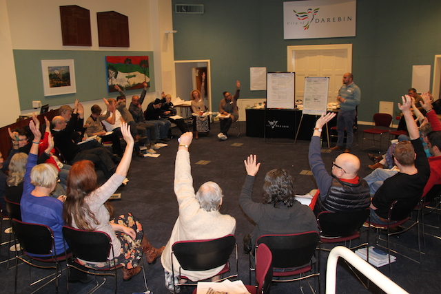 Inner Melbourne participatory budgeting jury gets council votes!