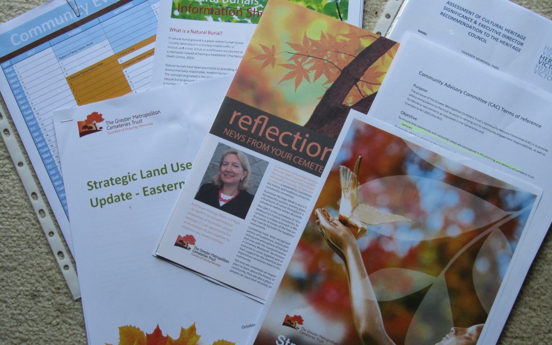 Doing it myself; I joined a community advisory committee!